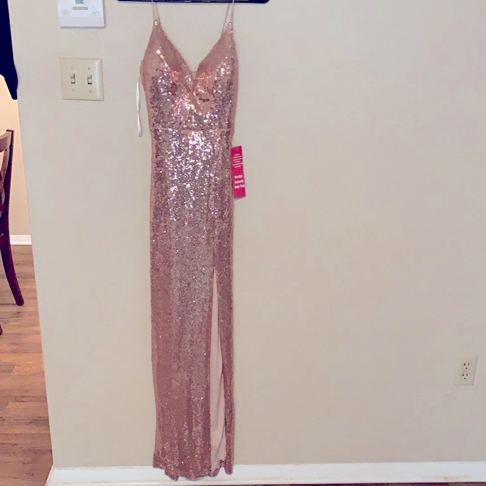 Pink sequins
